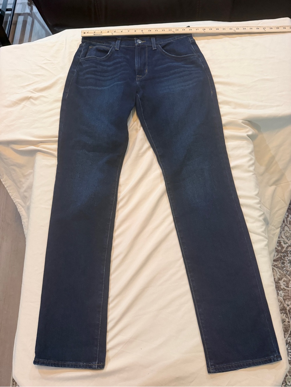 Hudson Jeans Blake Slim Straight Zip Fly Size 31 X 33